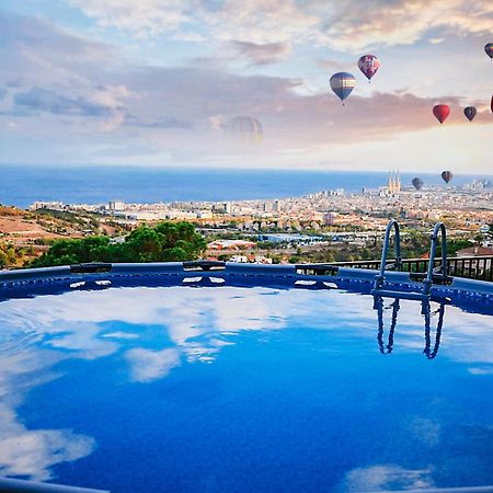 A+View Private Terrace Private Pool Family Fun Villa Badalona Dış mekan fotoğraf