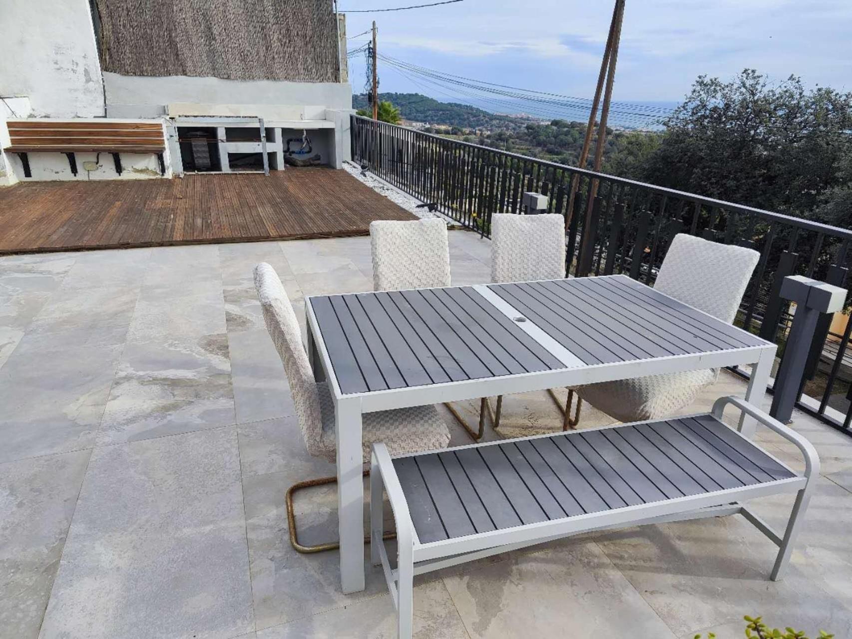 A+View Private Terrace Private Pool Family Fun Villa Badalona Dış mekan fotoğraf